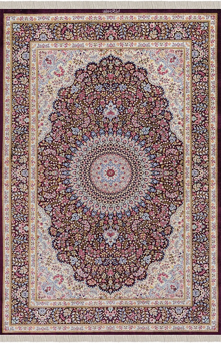 Иранский ковер из шёлка «QUM MM IR» 14-238-IR SHIRAZI 1