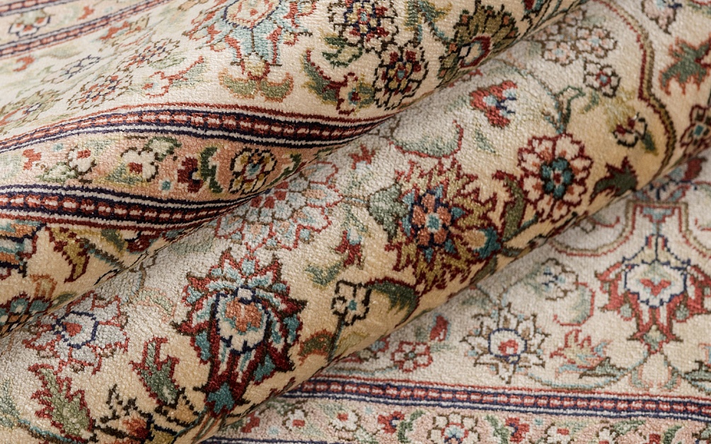 Китайский ковер из шёлка «90 RADJ» AM9-IVR