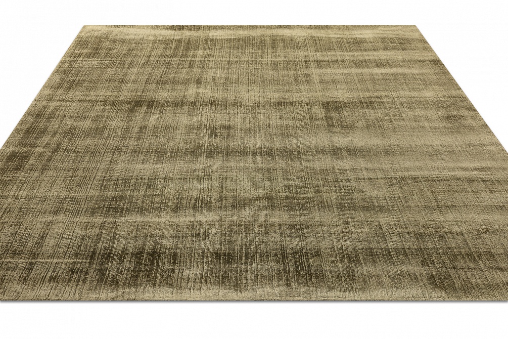 Индийский ковер из арт-шёлка и хлопка «CROSS SPEСIAL» B064-TOBACCO 3