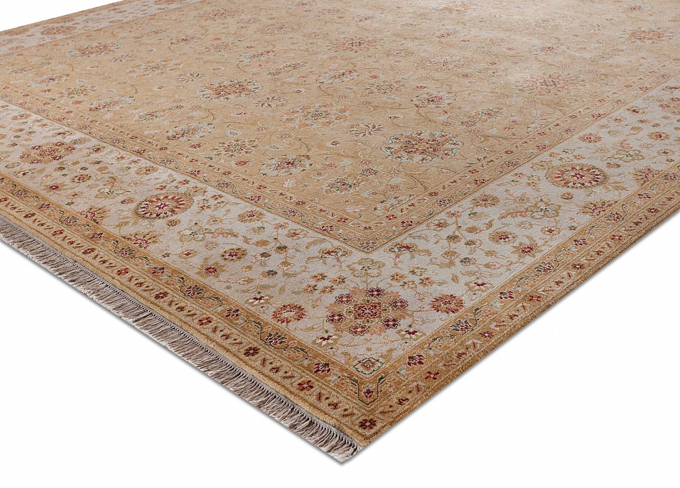 Индийский ковер из шерсти «HADJI» NEW ROSE GARDEN-LYEL-CRE