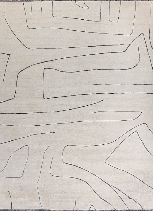 Индийский ковер из шерсти и хлопка «SORRENTO» RILEY241-IVR-N96