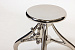 Кофейный столик/стул "Лофт" Серебро