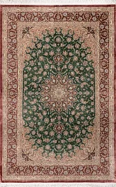 Иранский ковер из шёлка «QOM» 9-589-IR 1