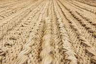 Индийский ковер из джута «JUTE MODERN» CHAMPAGNE-MARINE-2(Round) 5