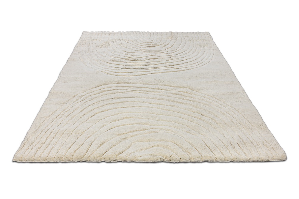 Индийский ковер из шерсти и хлопка «SORRENTO» RA5006-U.WHITE-U.WHITE 3