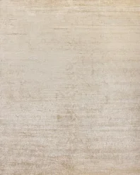 Индийский ковер из шёлка и хлопка «BLANC DE BLANCS» PLAIN-GREY 1