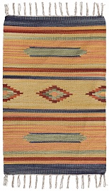 Индийский ковер из хлопка «KILIM COTTON» CT36-MIX 1