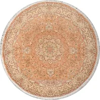 Иранский ковер из шерсти и шёлка «TABRIZ 60» 801-2873-IR 1