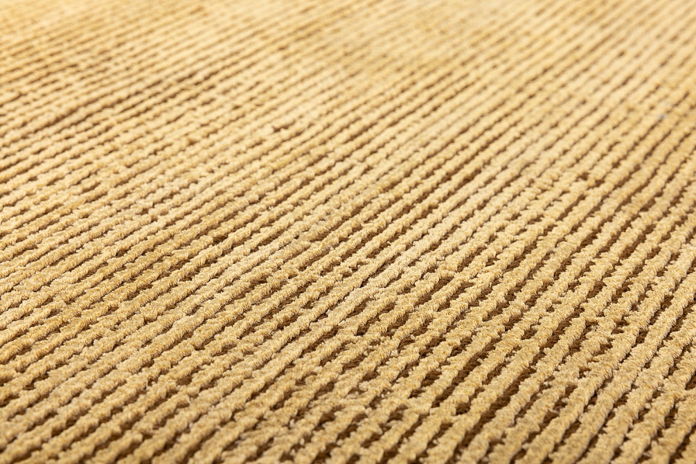 Индийский ковер из шерсти и арт-шёлка «MURUGAN SHAPE» PLAIN-ANT-GLD-DC01/F033 6