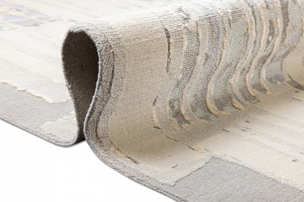 Непальский ковер из шерсти, шёлка и льна «WEST HOLLYWOOD» 16865 11