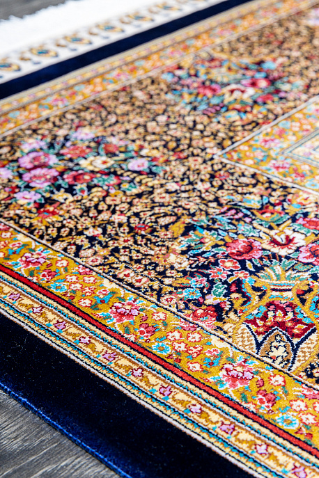 Иранский ковёр из шёлка и модала «MASTERPIECE QUM» 016-21-GONBAD