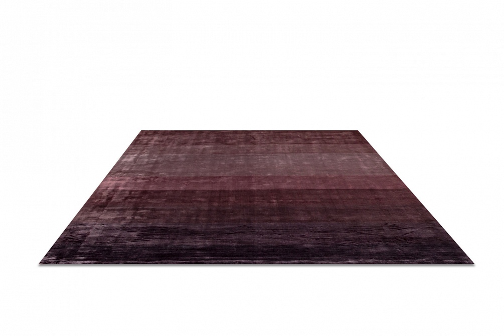 Индийский ковер из арт-шёлка «RAINBOW SHINE» 2014002-PLUM-PUR