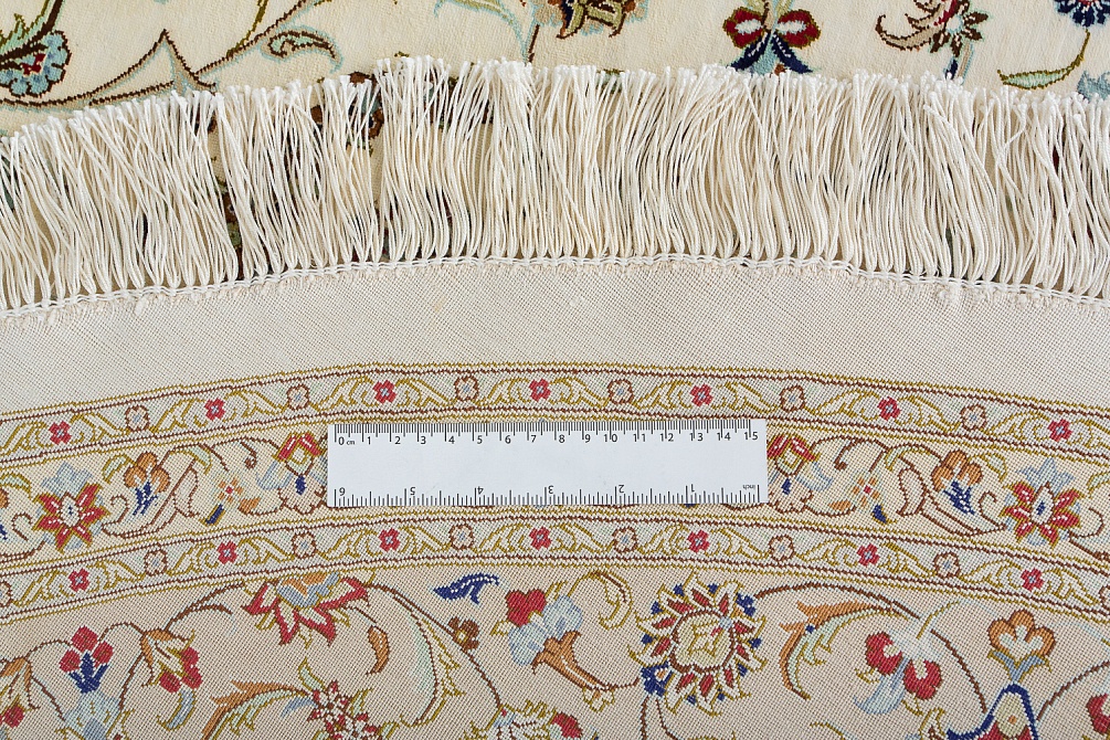 Иранский ковер из шёлка «QUM MM IR» 13-27-IR(Oval) 6