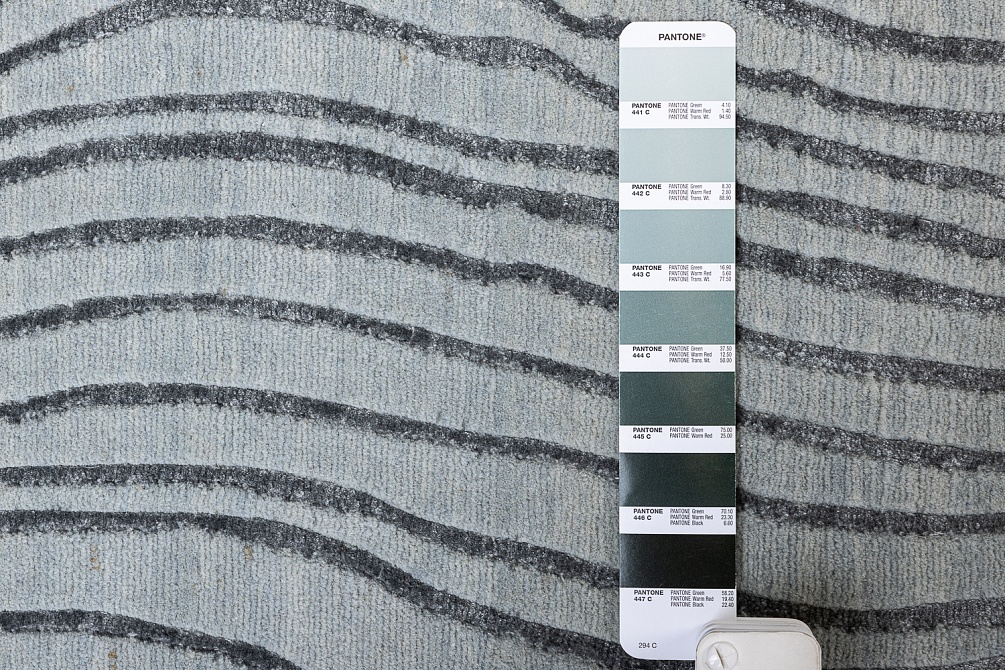 Непальский ковер из эвкалиптового шёлка и шерсти «KUMO» CLOUD-01 13