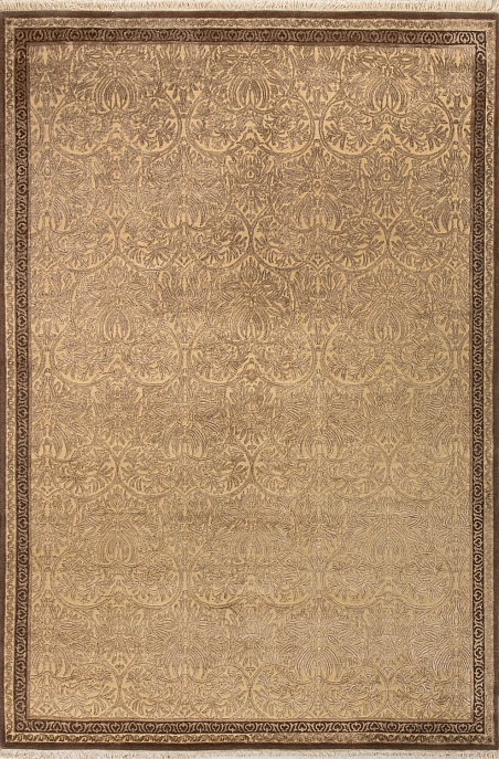 Индийский ковер из шерсти и арт-шёлка «KING OF AGRA» NO116-COLOR-1