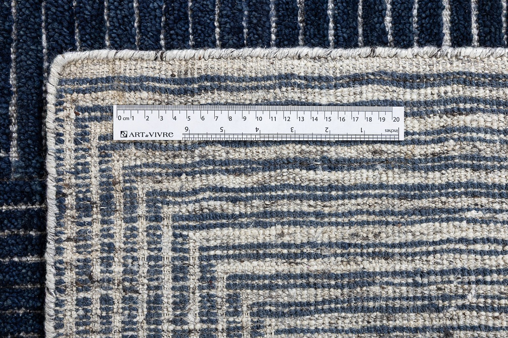 Индийский ковер из шерсти «SORRENTO» RILEY3-BLUE