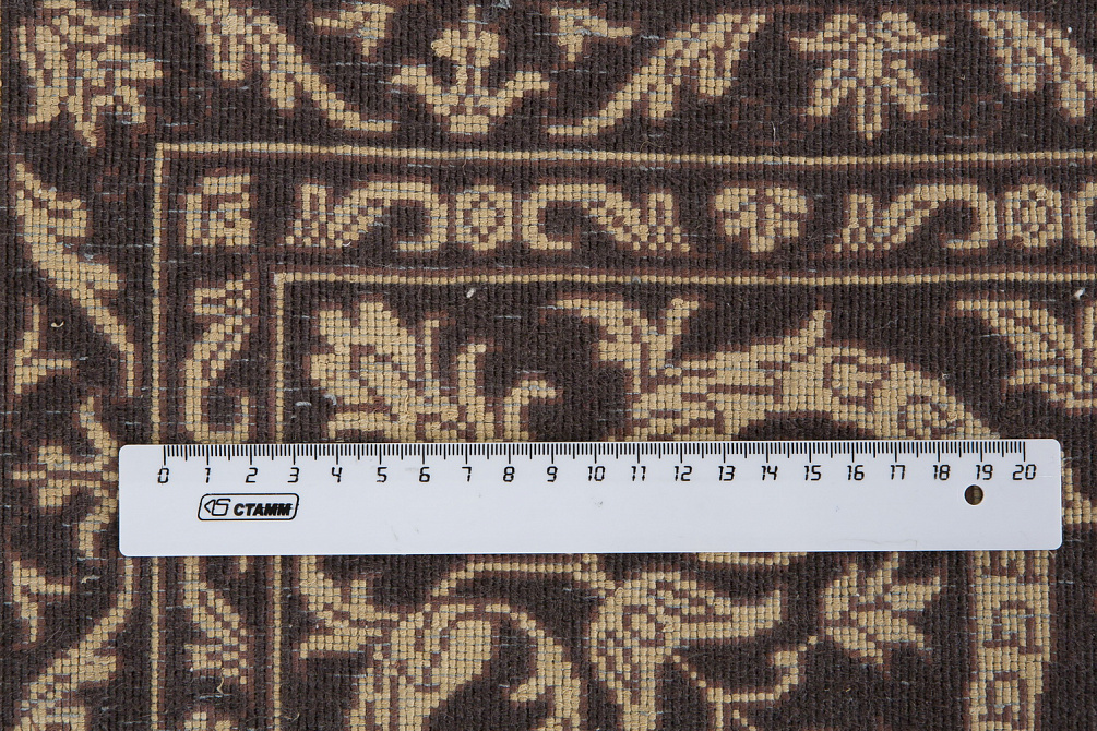 Индийский ковёр из шерсти и арт-шёлка «AGRA R» NO50-CHO-CHO