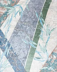 Индийский ковер из шерсти и арт-шёлка «MARBLE FLOWERS» Marble Code 16-MLT 1