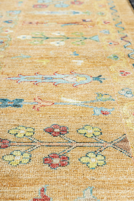 Пакистанский ковёр из шерсти «SULTAN R» BRN-BRN(271x381)