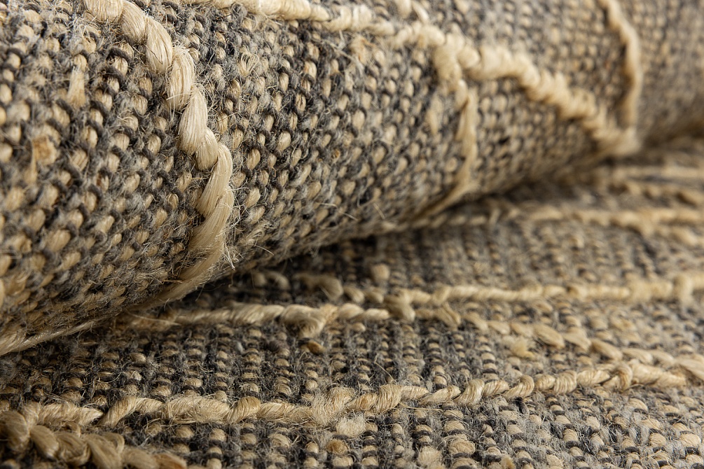 Индийский ковер из джута и шерсти «JUTE» 1405-CREAM 4