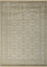 Индийский ковер из шерсти и арт-шёлка «KING OF AGRA» NO59-CRE-CRE 1