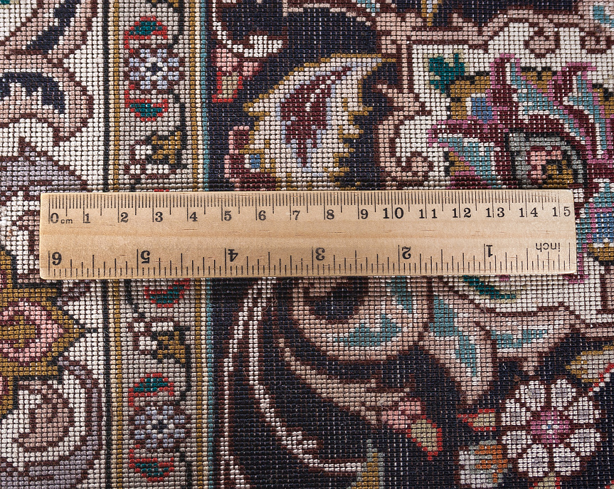 Иранский ковер из шерсти и шёлка «TABRIZ IR» 11-68-IR