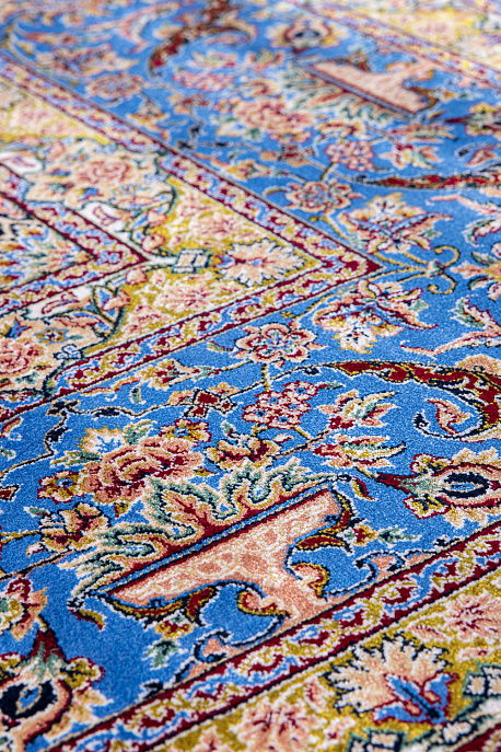 Иранский ковёр из шёлка и модала «QUM PERSIAN» 603-NAV