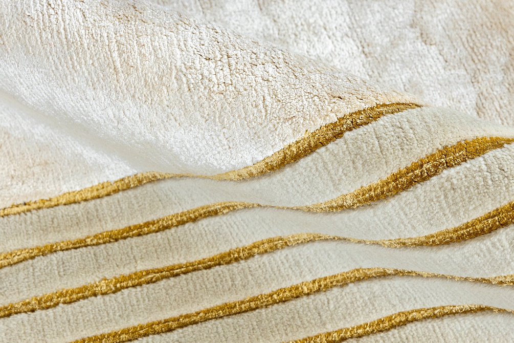 Индийский ковер из арт-шёлка и шерсти «CARTIE COLLECTION» LUX2-MULTI