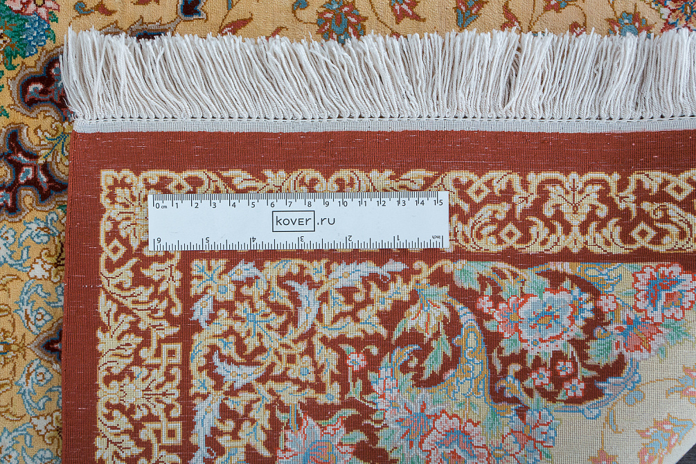 Иранский ковёр из шёлка «QOM» 9-192/S-IR