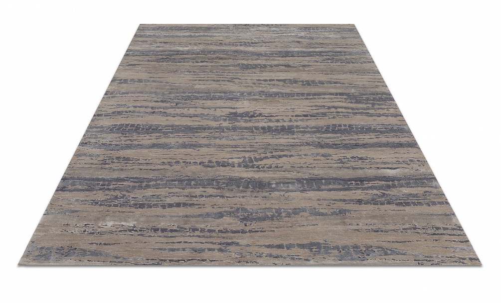 Индийский ковер из шерсти и арт-шёлка «CHAOS THEORY» ESK433-SGRY-CHI