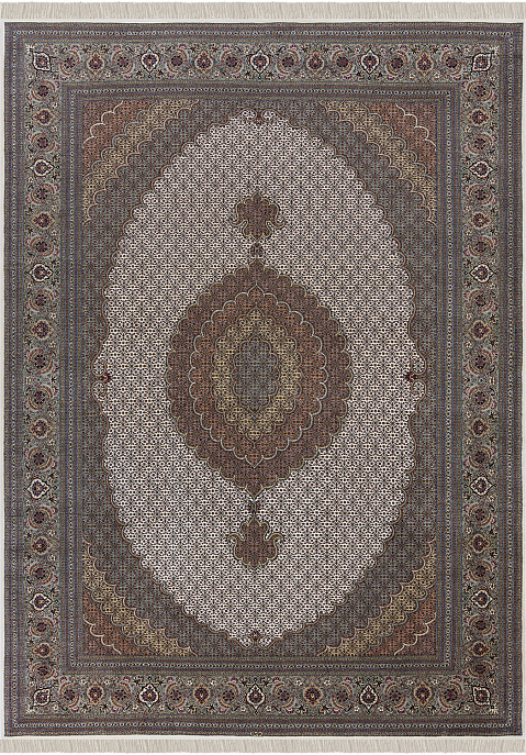 Иранский ковер из шерсти и шёлка «TABRIZ MAHI» 11-111-IR