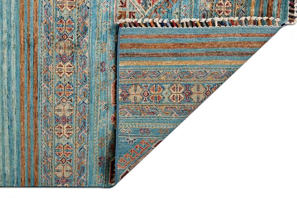 Пакистанский ковер из шерсти «SHAWL KANDI» MULTY-MULTY(171x240)