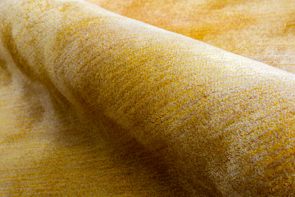 Китайский ковёр из шерсти и арт-шёлка «PRISMATIC N» PRS19-GREY-GOLD