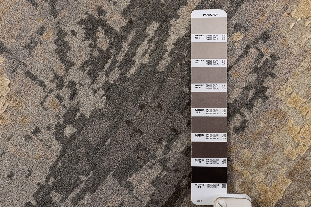 Индийский ковер из шерсти, шёлка и хлопка «HOLLYWOOD ART» CE8506A-MULTI