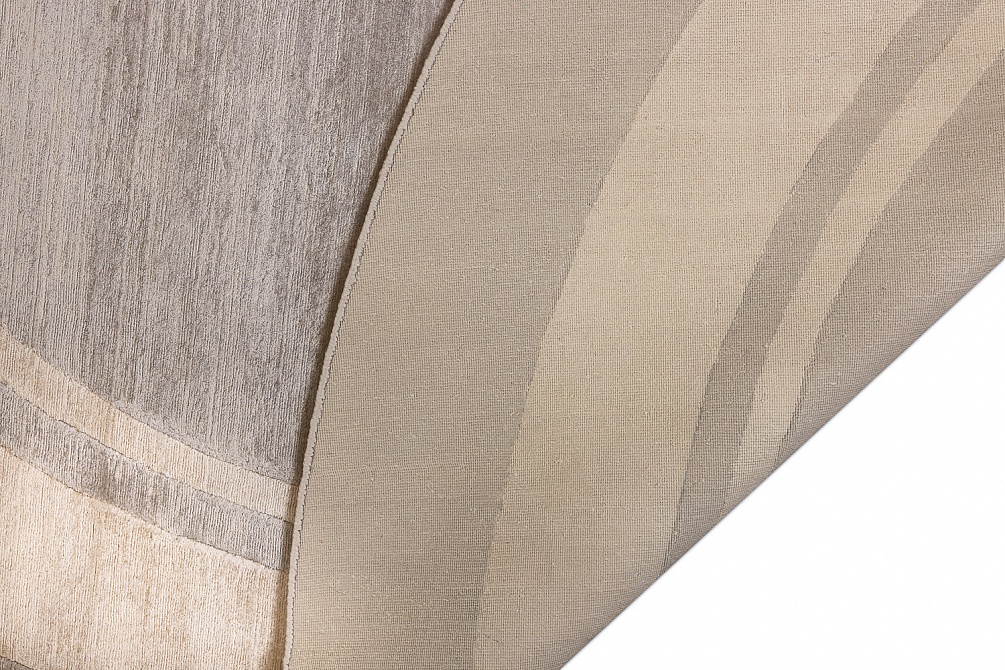 Индийский ковер из шёлка «SILK BORDER» V6-MLT(Round)