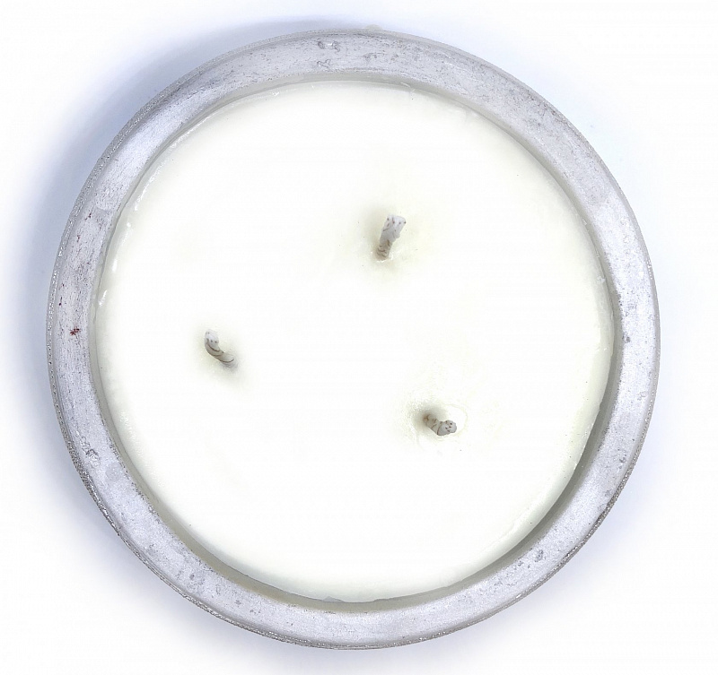Свеча в шкатулке Серебряная Груша жасмин