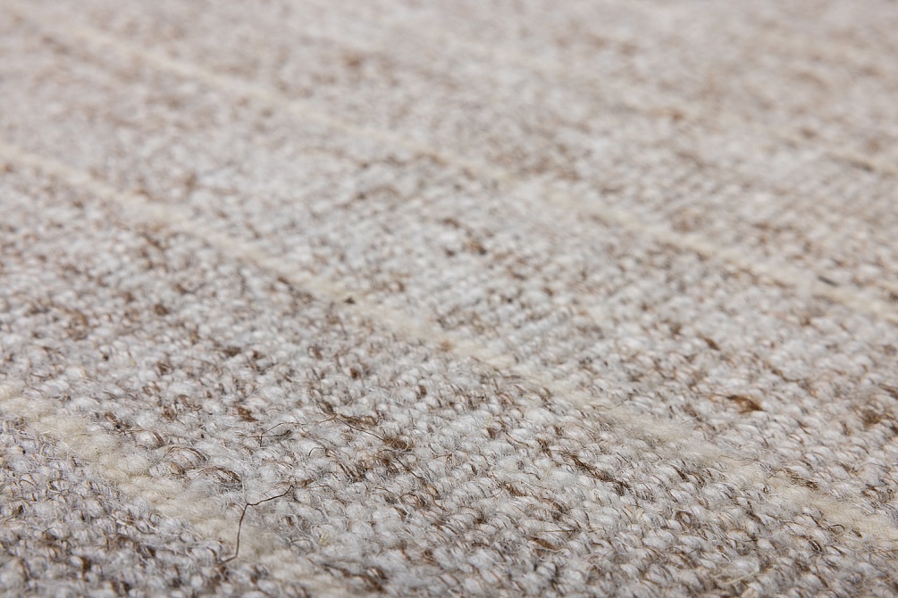 Индийский ковер из льна и шерсти «LINEN TOUCH» LT.BROWN