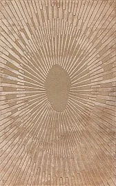 Индийский ковер из шерсти и эвкалиптового шёлка «VELVET MIRAGE» RADIUM STONE 1