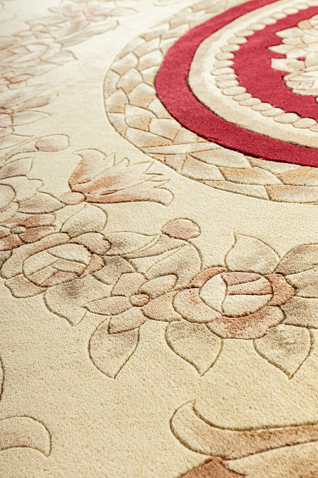 Китайский ковёр из шерсти «SAVONNERIE EXCLUSIVE» UO814-F050-F072(Oval)
