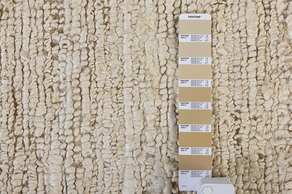 Индийский ковер из джута «JUTE MODERN» 1346-WHITE