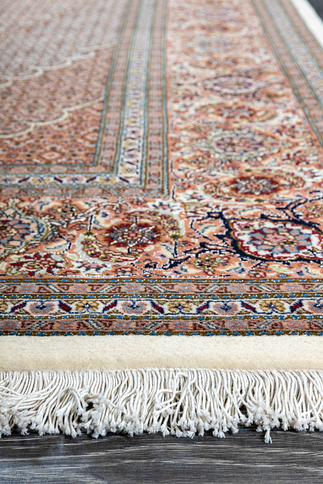 Иранский ковёр из шерсти и шёлка «TABRIZ MAHI» 11-114-IR