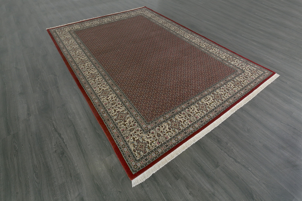 Иранский ковёр из шерсти и шёлка «MUD» 10-447-IR