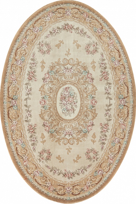 Китайский ковер из шерсти «SAVONNERIE EXCLUSIVE» TSV9008-F062-F149(Oval)