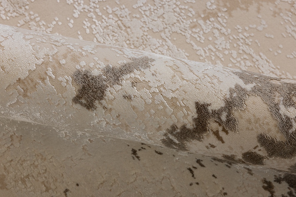 Турецкий ковер из эвкалиптового шёлка и акрила «CHERUTTI» 1935-BGE(Round) 4