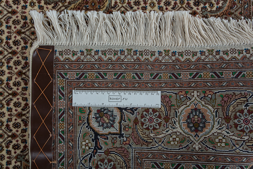 Иранский ковёр из шерсти и шёлка «TABRIZ MAHI» 13-65-IR