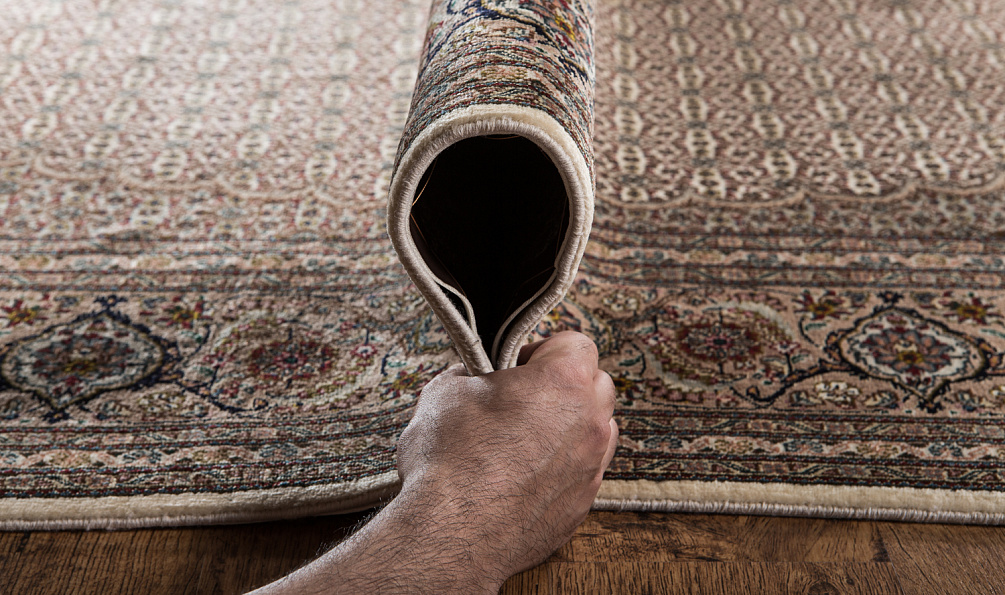 Иранский ковёр из шерсти и шёлка «TABRIZ MAHI» 14-39-IR