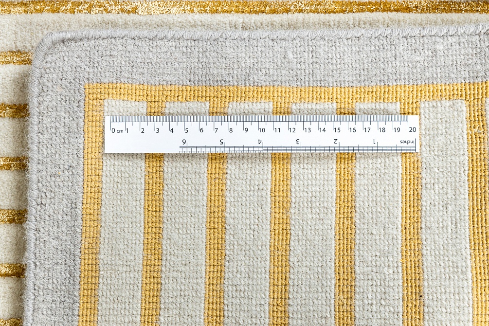 Индийский ковер из арт-шёлка и шерсти «CARTIE COLLECTION» LUX2-MULTI