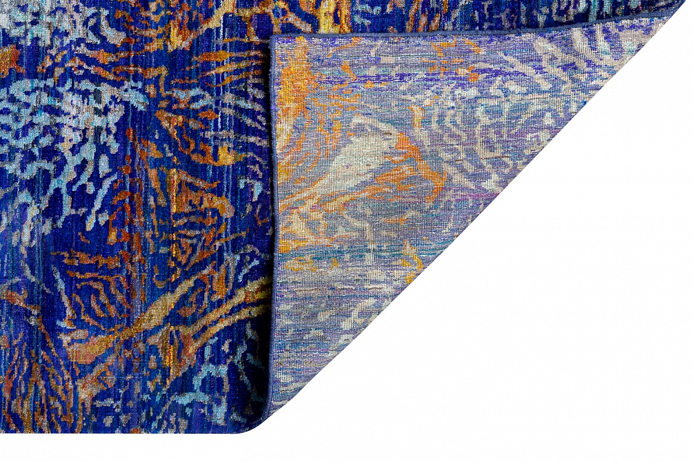 Индийский ковер из шёлка «EBRU SILK» EBR-31