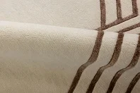 Индийский ковер из шерсти и арт-шёлка «RUSSEL SQUARE» BRAID-COL-3(Round) 3