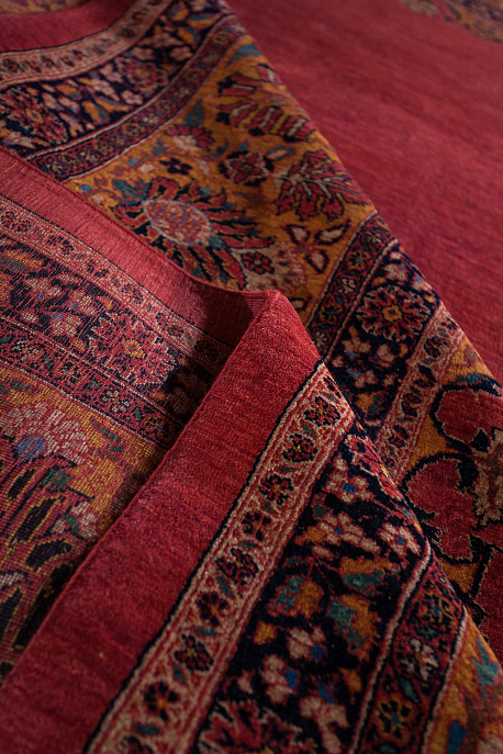 Иранский ковёр из шерсти и шёлка «MIRI-SHIRAZ IR» 10-112-Farhood-IR